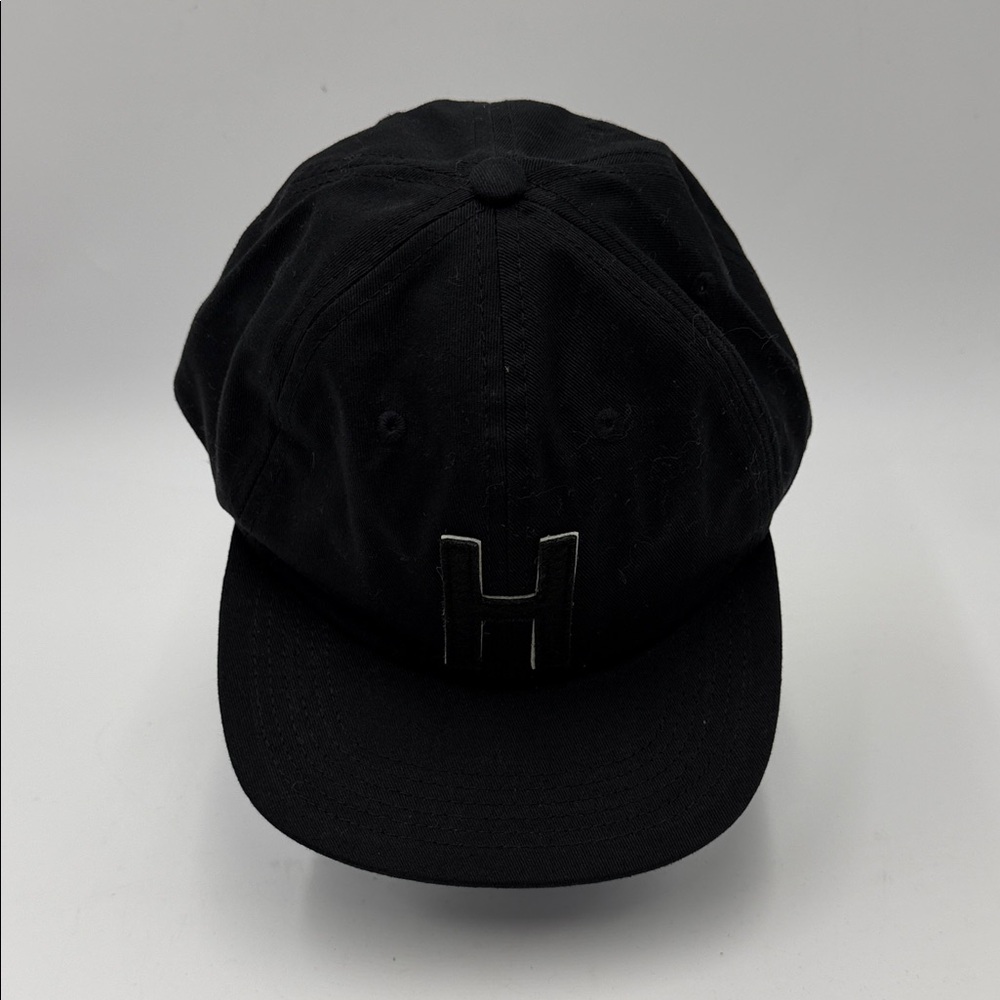 Herschel Supply Company Black Cotton Baseball Cap with H Logo
